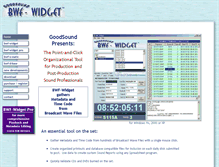 Tablet Screenshot of bwfwidget.com